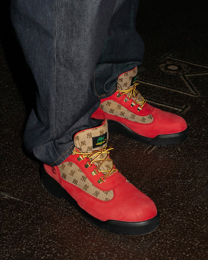 supreme timberland field boot